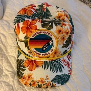 Aviator Nation Tropical Floral Hat